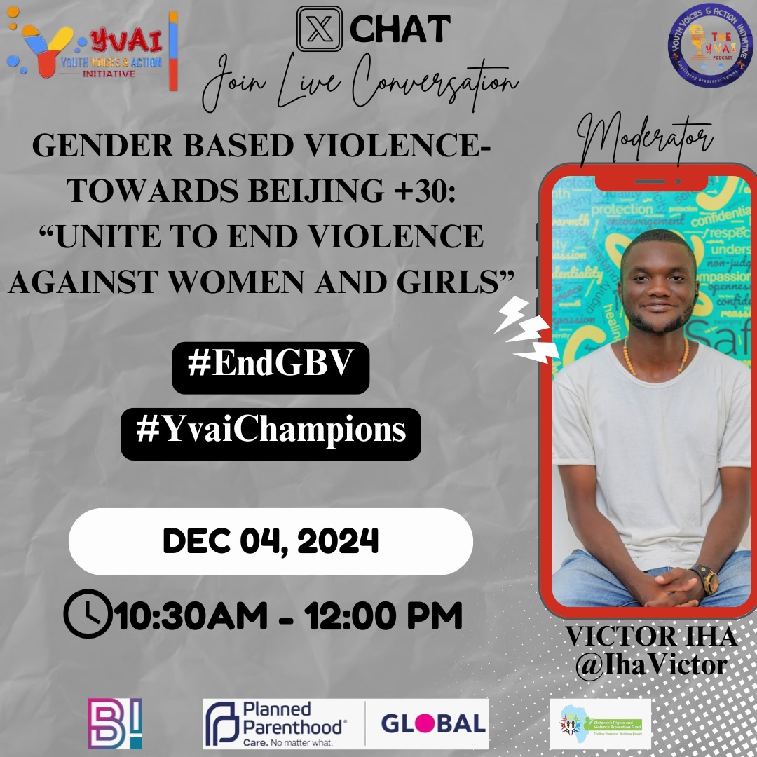 🚨 Tomorrow is the Day! 🚨

Join us for a powerful conversation on Gender-Based Violence – Towards Beijing +30: "Unite to End Violence Against Women and Girls .
Remember your voice counts!
Don't miss out!
#EndGBV
#towardabeijing+30