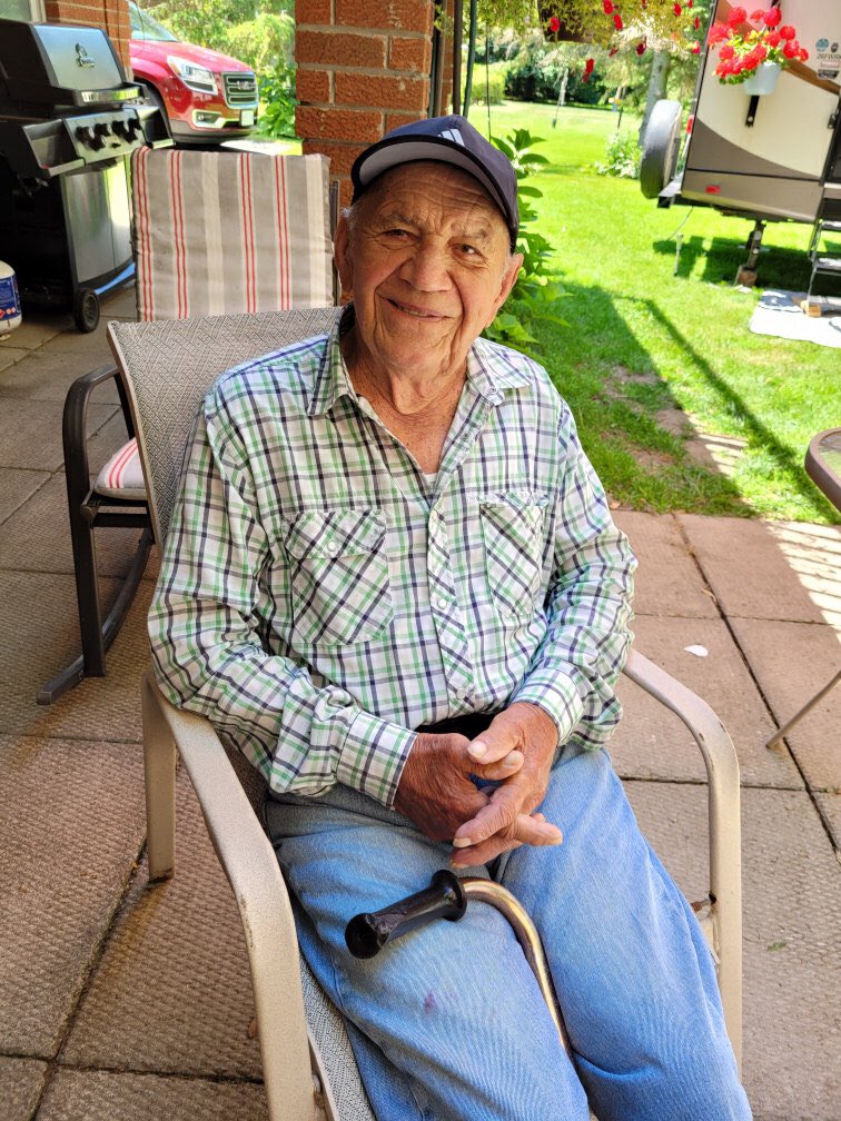 drshulga's tweet photo. My father entered into the spirit world this morning. He was the hardest working person I ever knew.  After 95 years he’s ready for a rest. Love you Pops. Thank you for being my Dad. #family https://t.co/0A9xUSte48