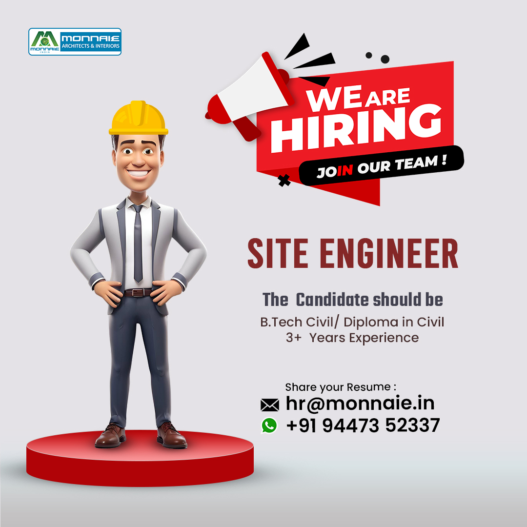 premdaskrishna's tweet photo. 📌We Are Hiring Site Engineer
.
.
.
.
📞call: +91 9625 08 08 08 | +91 8086 77 1234

#siteengineer #hiringalert #jobsinpalakkad #palakkadjobs #urgethiring #joinourteam #monnaie #jobalert https://t.co/bsVrDnae8n