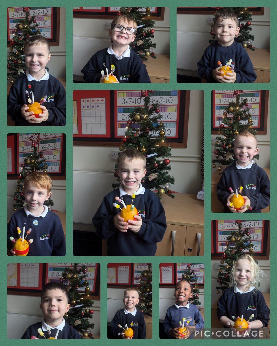 Christmas trees, advents, kindness elves and of course Christingles! Christmas has officially started at Barnton. 🎄 🍊 <a href="/BarntonMissR/">Miss Rutter</a>