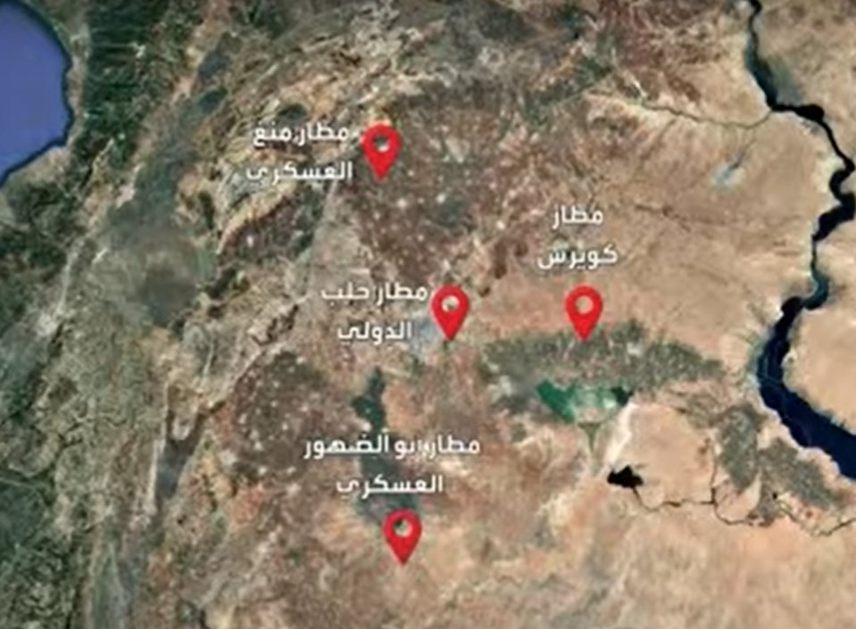 Breaking:
Syrian opposition forces have announced control over four key airports: Menagh Military, Kuweires Military, Abu al-Duhur Military, and, most notably, Aleppo International Airport. This unprecedented advance highlights the rapid collapse of Assad's forces.
#Syria #Assad