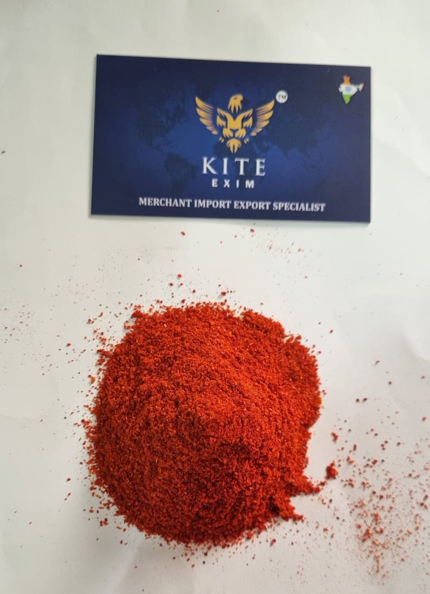 kite_exim's tweet photo. KITE EXIM PROVIDE THE BEST EXPORT QUALITY PRODUCTS TO ALL OVER THE WORLD 🌎 
CONTACT US = info@kiteexim.com 
WHATSAPP NO = +91 9898298002
WEBSITE =https://t.co/WRS06ZPJ5i
All qualities available of red chilli for export and domestic.
#redchillipowder #chilli #redchilli #redchilli https://t.co/8DgV9hBRjt