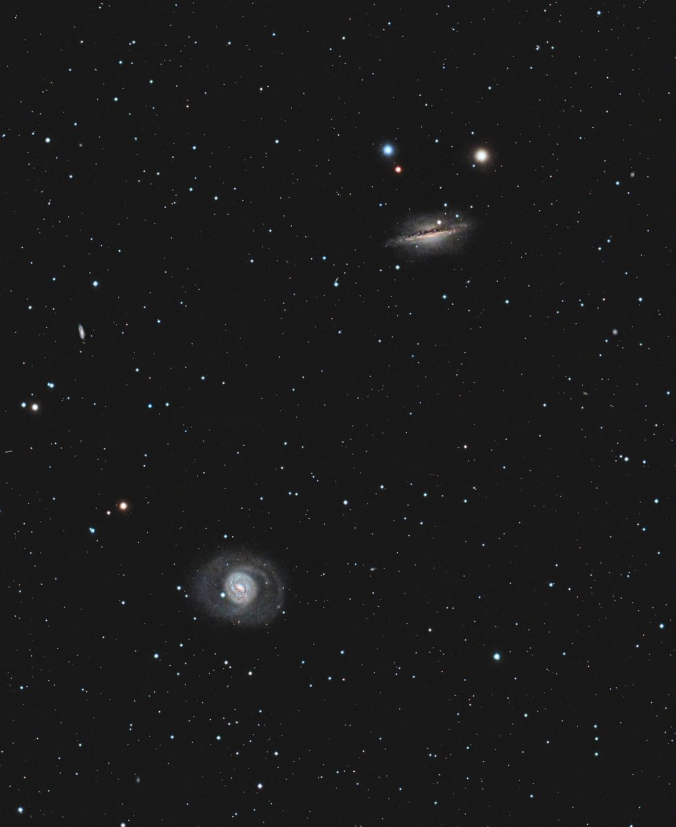 coo_xyz's tweet photo. M77 and NGC1055
OSCでおよそ5時間露光しましたが、物足りません
後日、2600MMでL画像追加するか・・・
#130PHQ #AM5 #ASI2600MC #LPRO
120sec x 156 Gain100 -10deg
2024/12/2
Sakai, Ibaraki, Japan https://t.co/iCD2CnrNVT