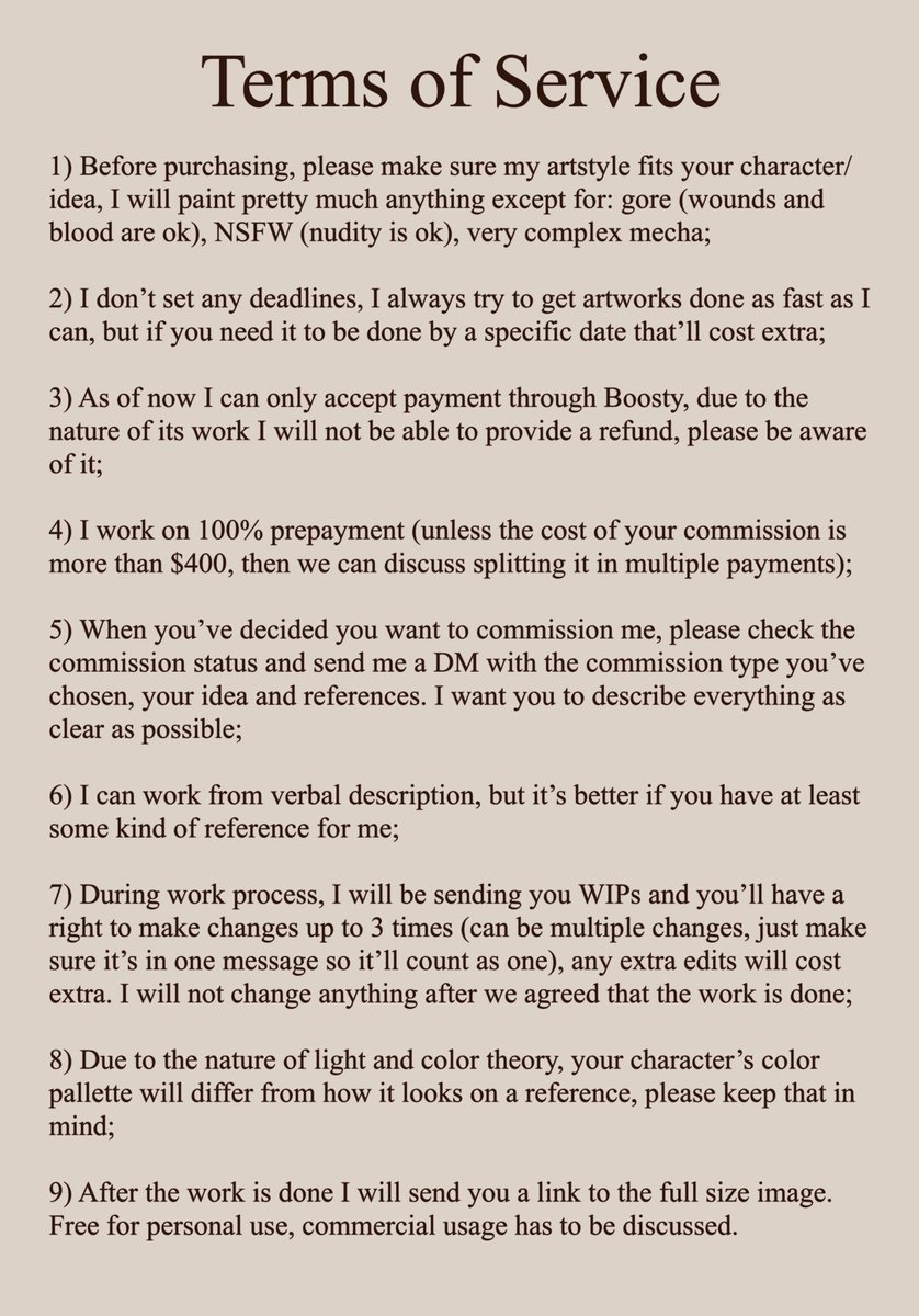 vekha | COMMS OPEN tweet media