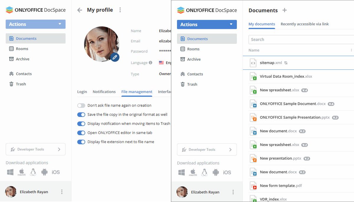 branzillaorg's tweet image. ONLYOFFICE DocSpace 3.0 è Online con 25+ Nuove Funzionalità per la Collaborazione Fluida e Sicura -  branzilla.org/onlyoffice-doc…  #ONLYOFFICE #DocSpace #funzionalita #collaborazione #fluida #sicura
