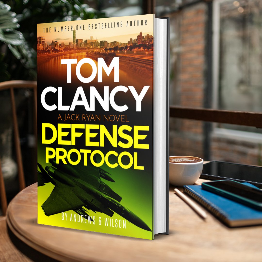 TheCrimeVault's tweet photo. Jack Ryan returns in a blockbuster new novel of action, thrills and intrigue in the No.1 bestselling world created by master storyteller #TomClancy written by @BAndrewsJWilson Get #DefenseProtocol now https://t.co/X8qoBMl6B3 https://t.co/1bI9MjQ7Al