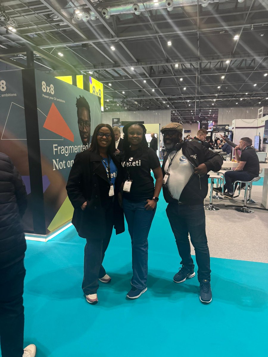 vezeti_ng's tweet photo. Day 2 at the Call &amp; Contact Center Expo, Excel London.

A huge thank you to the Call &amp; Contact Center Expo for hosting such a fantastic event, and a special shoutout to our partner, Hodusoft, for their unwavering support.

#Vezeti #Expo #excellondon https://t.co/1dge7nSbiU