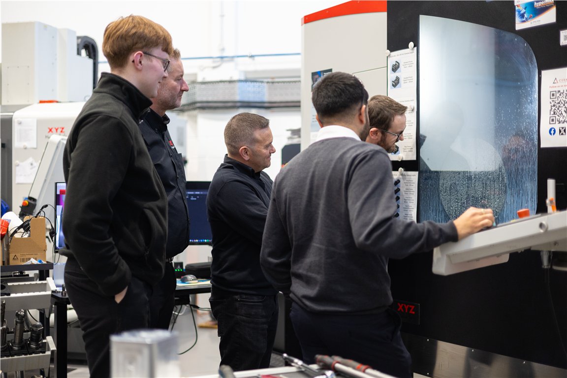Ceratizit_Tools's tweet image. Recently, we had the pleasure of hosting @XYZMachineTools, one of our Technical Partners,  for a training day at our Tech Centre.

Thank you to everyone who joined us for such an enjoyable day!

#machinetools #metalcutting #engineering #manufacturing #ukmanufacturing