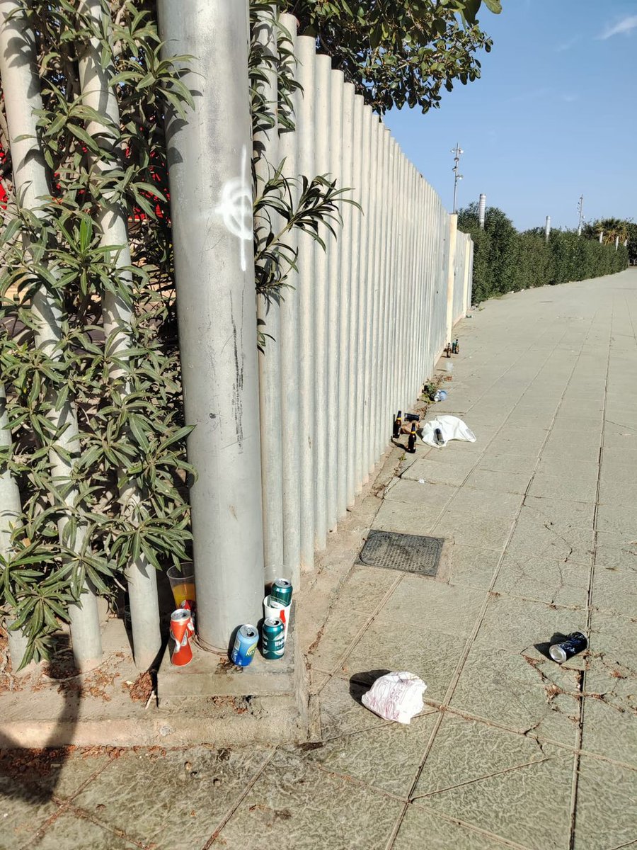AvvGoleta's tweet photo. Esta AVV trasladó al Área de Medio Ambiente la necesidad de limpieza extraordinaria de las calles del barrio debido a la caída masiva de hojas del arbolado y protocolos tras los partidos de fútbol causados por actividades incívicas. Rápida actuación de Antonio Urdiales. https://t.co/7A6QrcW5ht