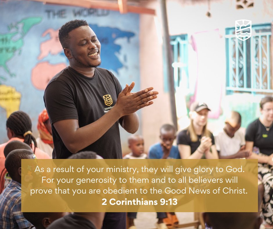 #comfortinternational #alittlecanchangealife #bibleverse #scripture #wearecomfort