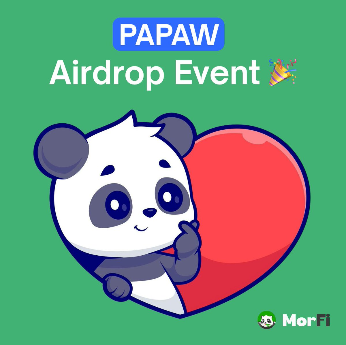 The collaboration event between MorFi and PAPAW