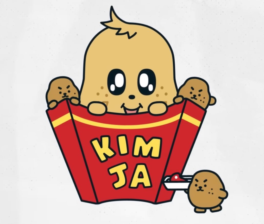 minwonshu's tweet image. kimja as the leader of baby potatoes 😭 mingyu wants kimja to never be lonely and to have lots of friends 🥹