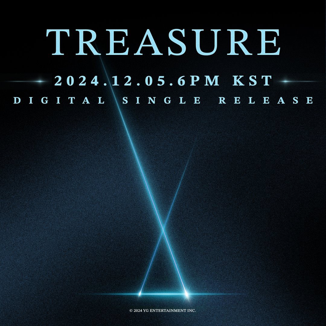Jaehyukq's tweet image. A melody to light up the season. TREASURE’s Digital Single drops on 2024.12.05 (6PM KST). Save the date, stay tuned.
