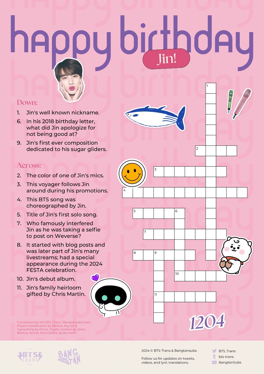 How about a little game before our ____ turns 32? 👀🔎

For instance, there’s Jwehope, and there's _____ (5 letters)

Share your answers below! ⬇️