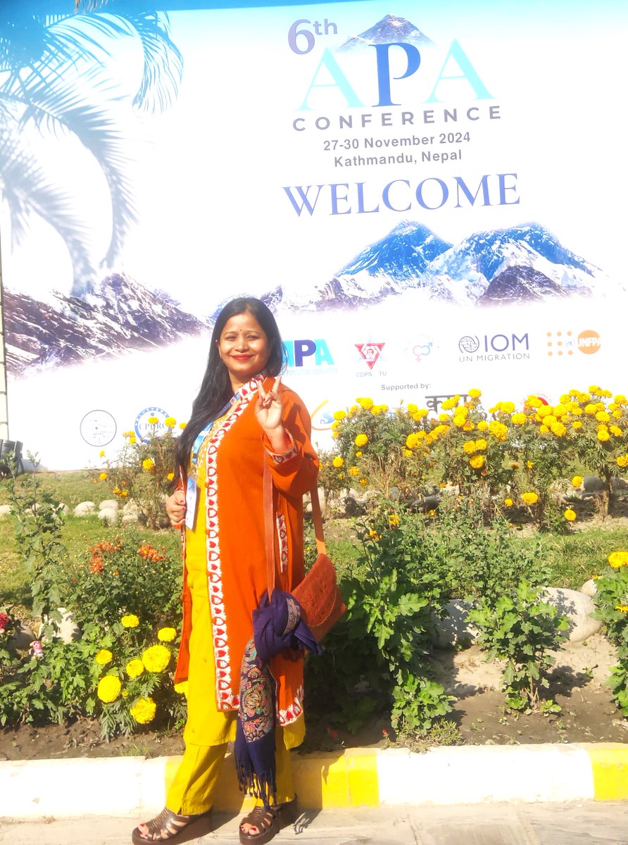 Prof Nandita Saikia (@nanditajnu) on Twitter photo Asian Population Conference 27-30 November 2024 at Kathmandu! Asian Population Conference 27-30 November 2024 at Kathmandu!