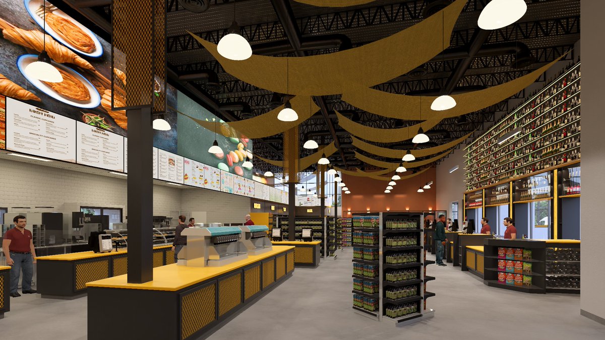 kp_j_ae's tweet photo. #conceptdesign for a Travel Centerโbringing together a #restaurant, #truckstop, #gasstation , and convenience store in one seamless space. โจ
#kpjae #kp_j_architects_engineers #usarchitecture #kpjarchitectsandengineers #kpjarchitects
๐ https://t.co/Uxh9z80RkT
#conceptdesigns https://t.co/tn8VMVNUQg
