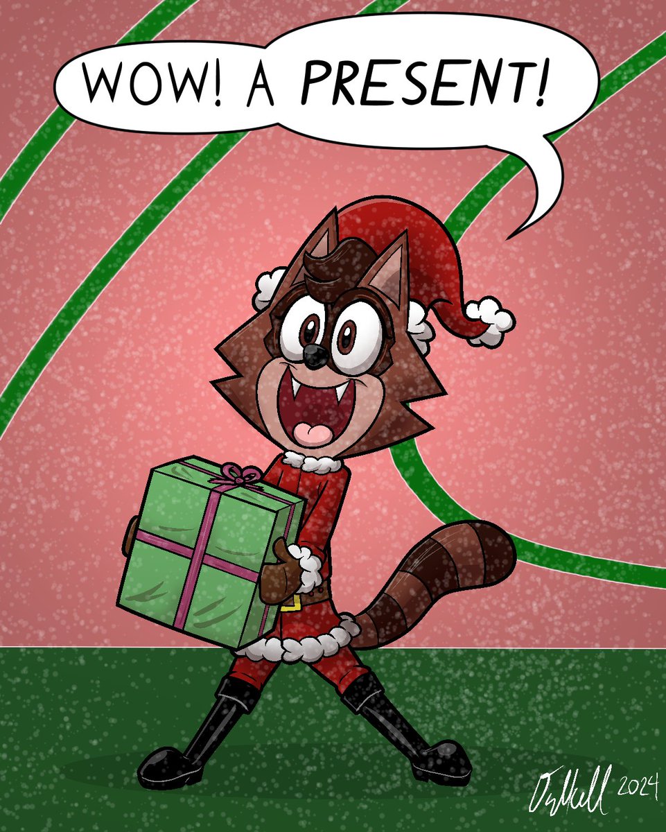 It’s the holidays, Zippii. You can come out now. #Christmas