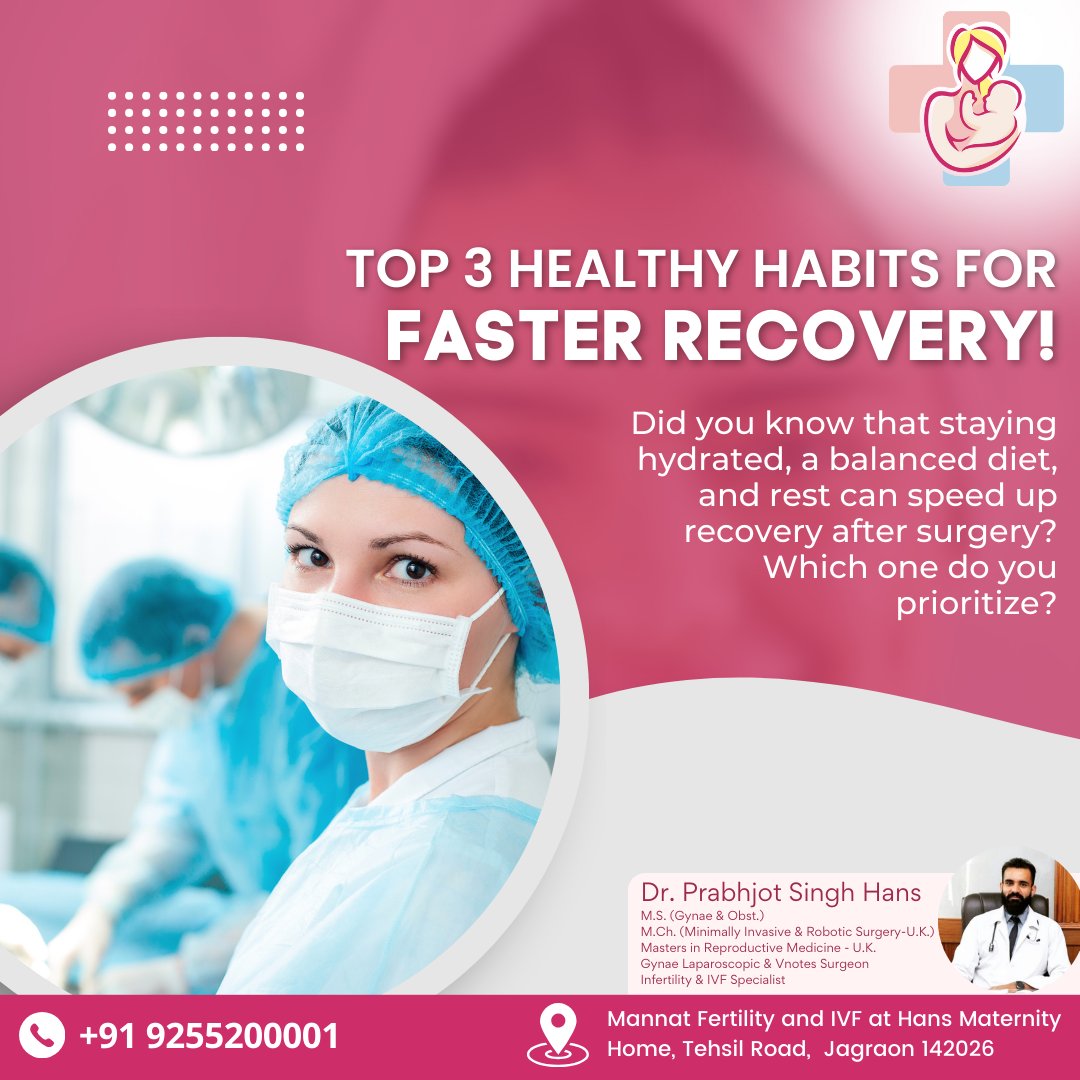 Recover faster with the right habits! 💪 Hydrate, fuel your body with a balanced diet, and prioritize rest for a quicker recovery. What's your go-to recovery habit? 🤔 #HealthFirst #RecoveryJourney #SelfCare #FitnessMotivation #Wellness #StayStrong #RecoveryTips