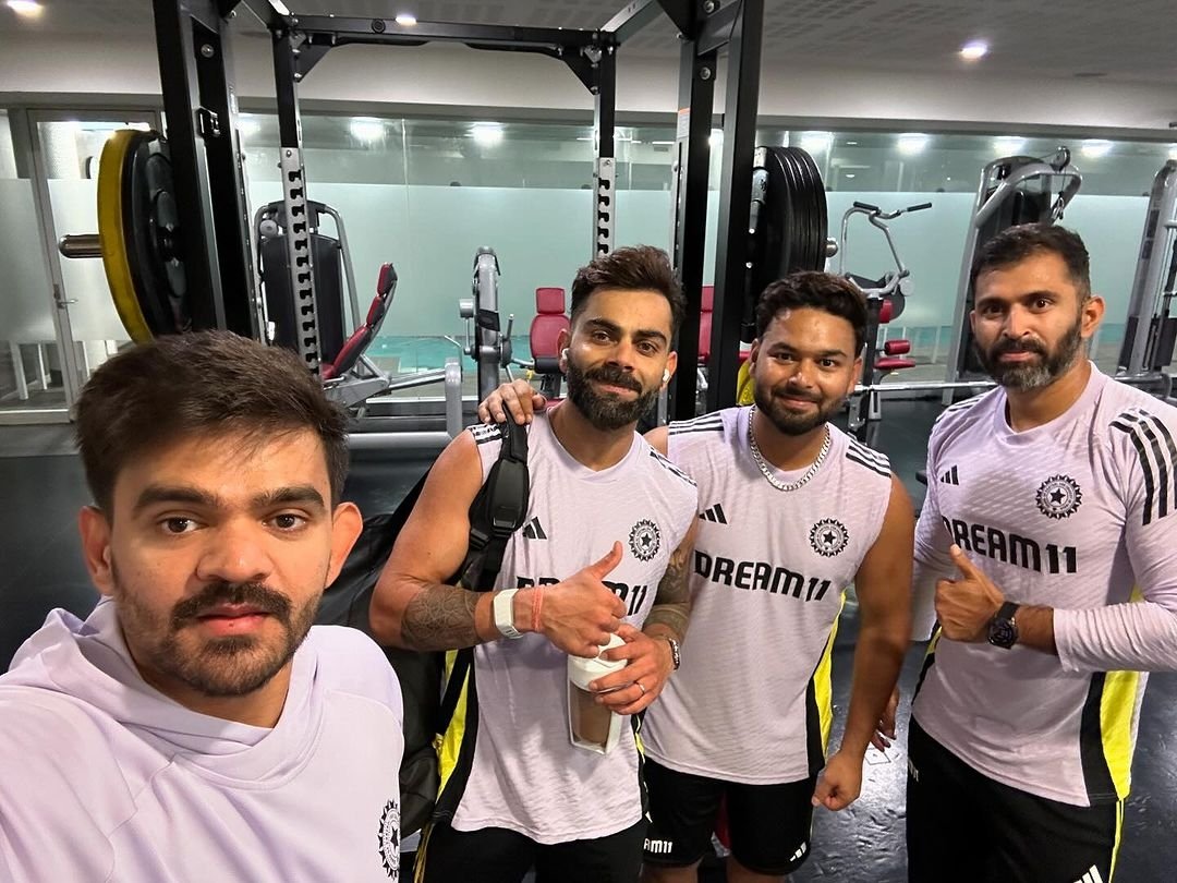 RishabhPant17's tweet photo. Progress over perfection 🤷‍♂️
#RP17 https://t.co/JzQvyvzmIW