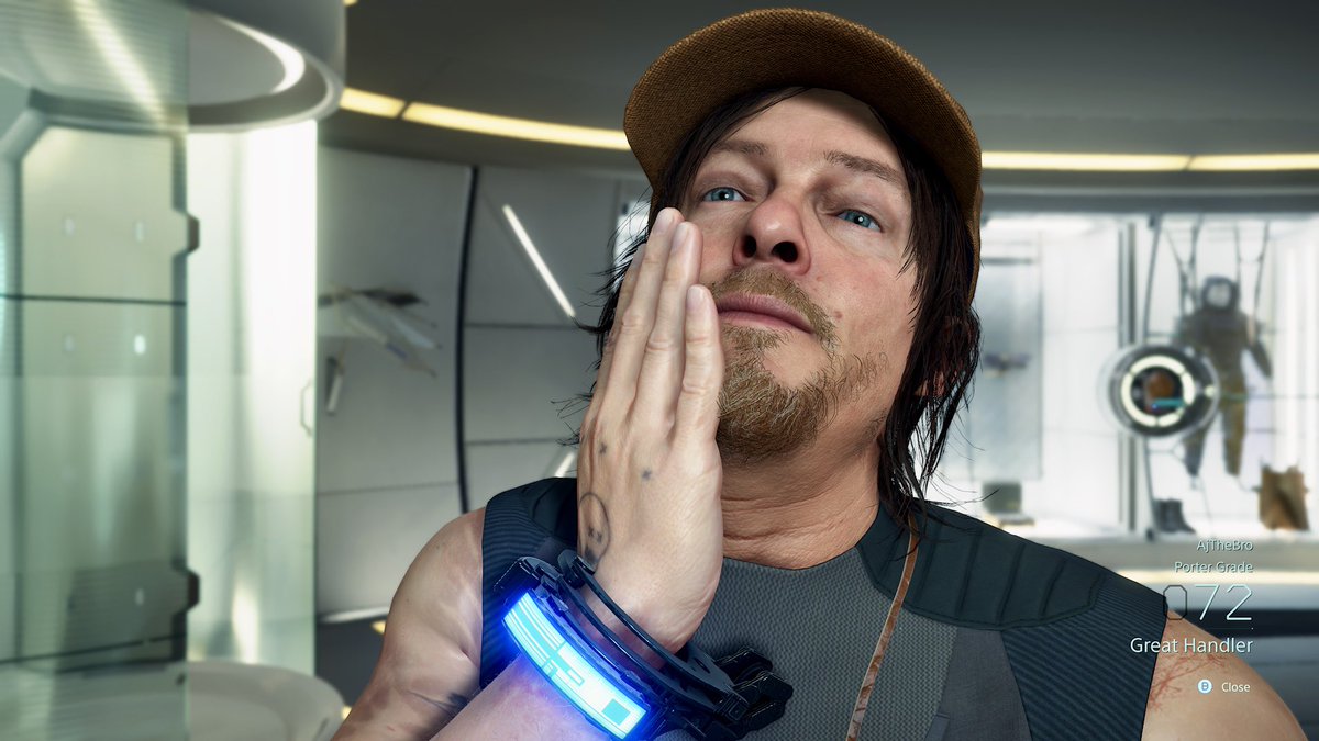 Death Stranding is absolutely amazing. Thank you, <a href="/HIDEO_KOJIMA_EN/">HIDEO_KOJIMA</a> <a href="/Kojima_Hideo/">小島秀夫</a> <a href="/KojiPro2015_EN/">KOJIMA PRODUCTIONS (Eng)</a> <a href="/KojiPro2015/">KOJIMA PRODUCTIONS</a>