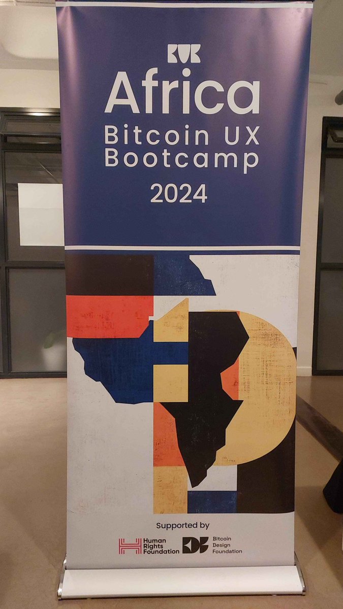 Happy to be able to grace this event for UI designers where we shall be testing wallets in the coming Africa Bitcoin Conference. 

It's rare we have bootcamp for UI designers ,expecially the world of web3 and in Africa .This is great history .