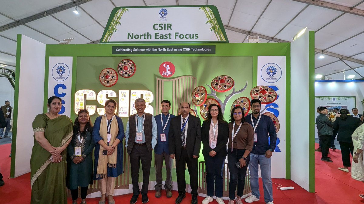 sangee_felix's tweet image. Day 1 - IISF 2024 @IITGuwahati
The CSIR Pavilion at IISF 2024 was inaugurated by the hon&apos;ble Minister @DrJitendraSingh and the DG, CSIR @DrNKalaiselvi. Representing @IGIBSocial, the team led by @souvik_csir and @1hemantkgautam formed a part of the @CSIR_IND collective @ Pavilion