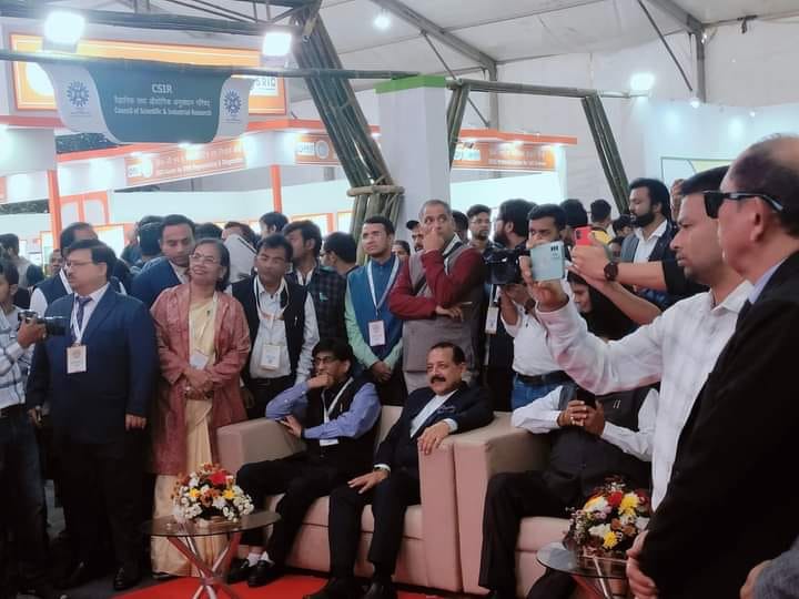 sangee_felix's tweet image. Day 1 - IISF 2024 @IITGuwahati
The CSIR Pavilion at IISF 2024 was inaugurated by the hon&apos;ble Minister @DrJitendraSingh and the DG, CSIR @DrNKalaiselvi. Representing @IGIBSocial, the team led by @souvik_csir and @1hemantkgautam formed a part of the @CSIR_IND collective @ Pavilion