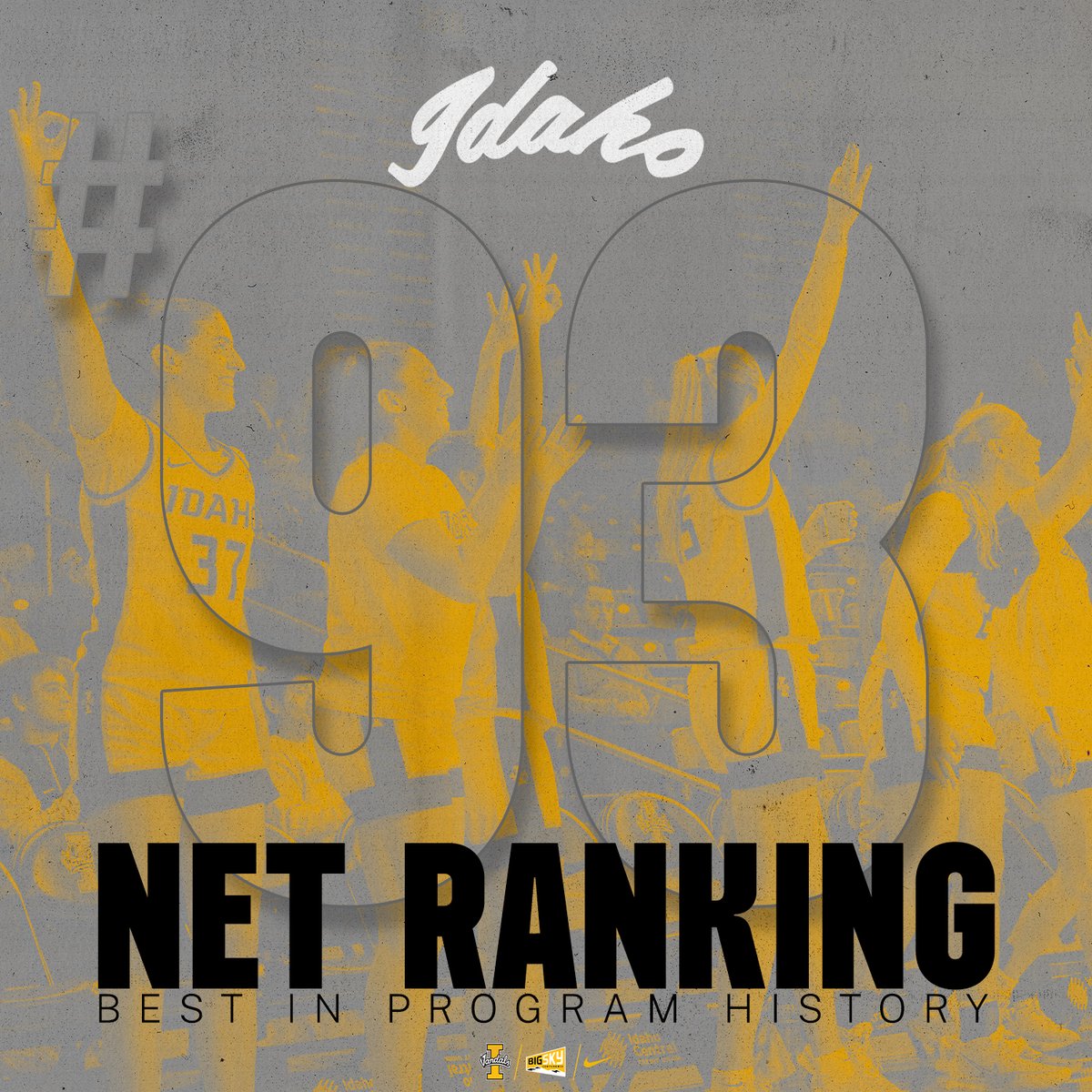VandalsWBB's tweet photo. Your Vandals open with a No. 93 ranking in the initial Net Ranking of the season. It is the highest Net Ranking in program history!

Don't miss this team!

https://t.co/kRxJ0G4OSc

#GoVandals https://t.co/qOAuIqft4W