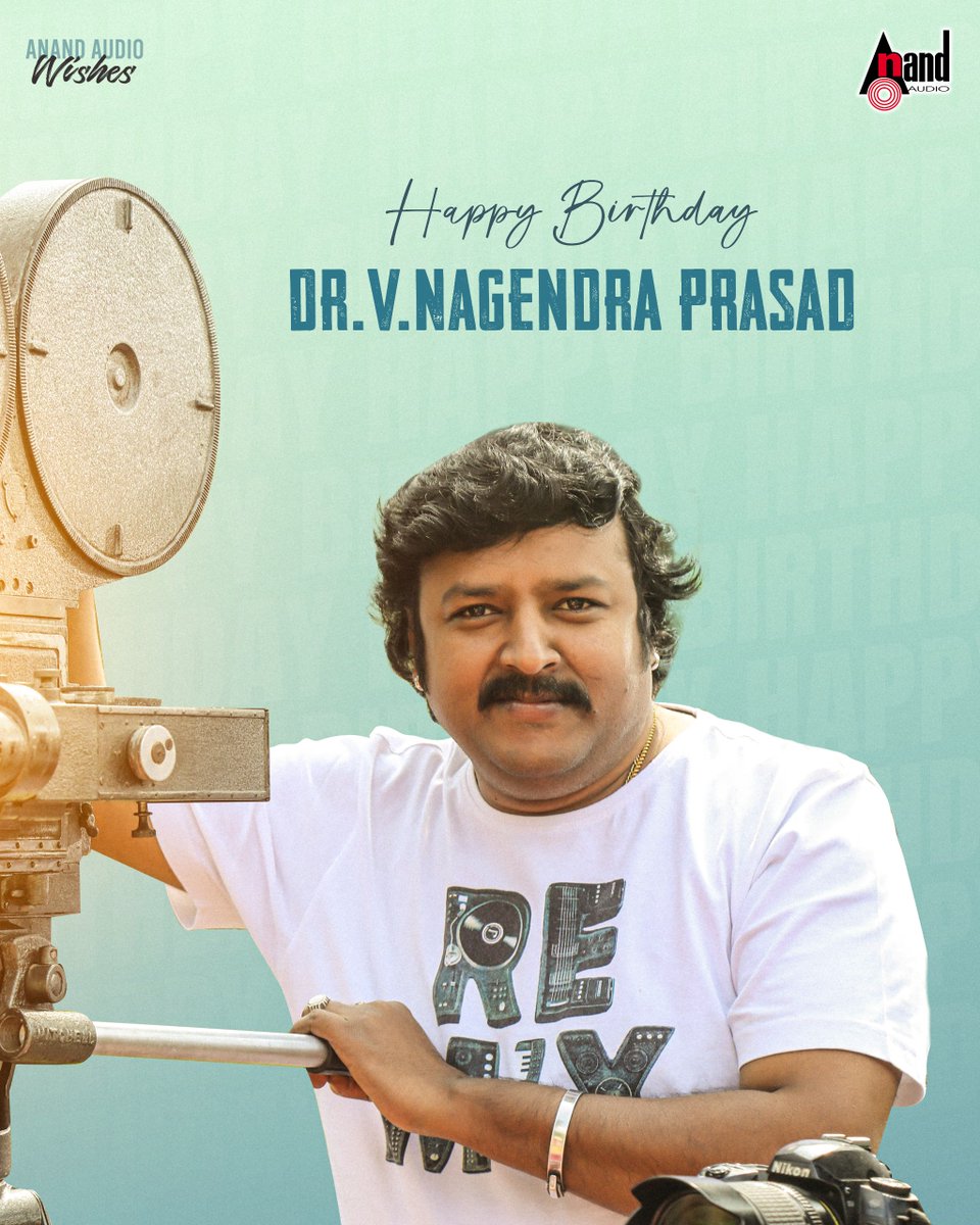 aanandaaudio's tweet photo. Wishing the Lyrical Monarch @KaviratnaVNP a very happy birthday

Stay Tuned for all musical updates:🔔 https://t.co/IKwWnRtE7C 🔔

#AnandAudio #Birthday #Wishes #VNP #VNagendraPrasad https://t.co/5qCp219xff