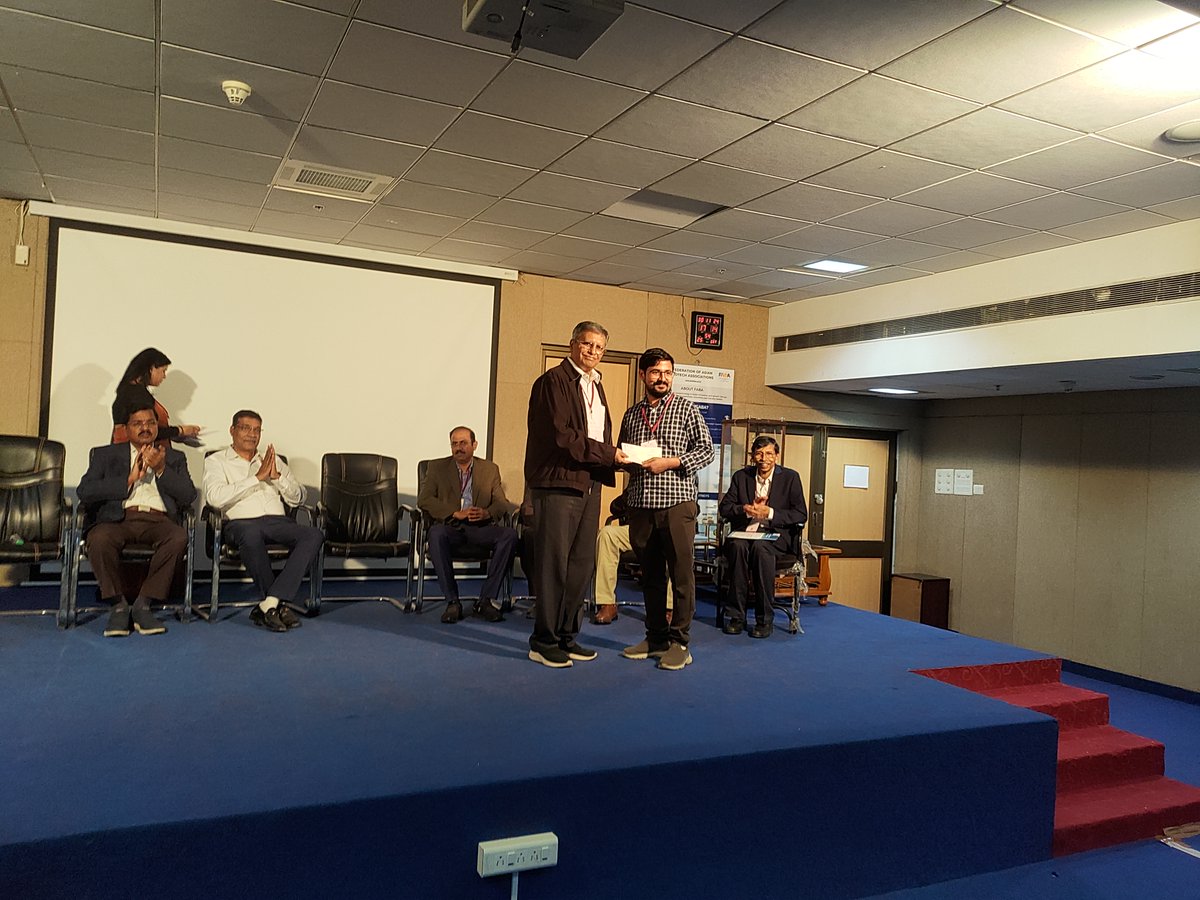 incubator_cdfd's tweet photo. Proud Moments at #CancerNext2024!

Congratulations to all the winners from @DBT_CDFD  (Keshav Gupta &amp; Pradipta Hore) and @incubator_cdfd  (Saranya K, Sutraye Jyothirmaye &amp; Shivani Acharya) for Best Poster Presentation Awards, taking home a cash prize of INR 50,000! (1/2) https://t.co/SNs6Aeta7q