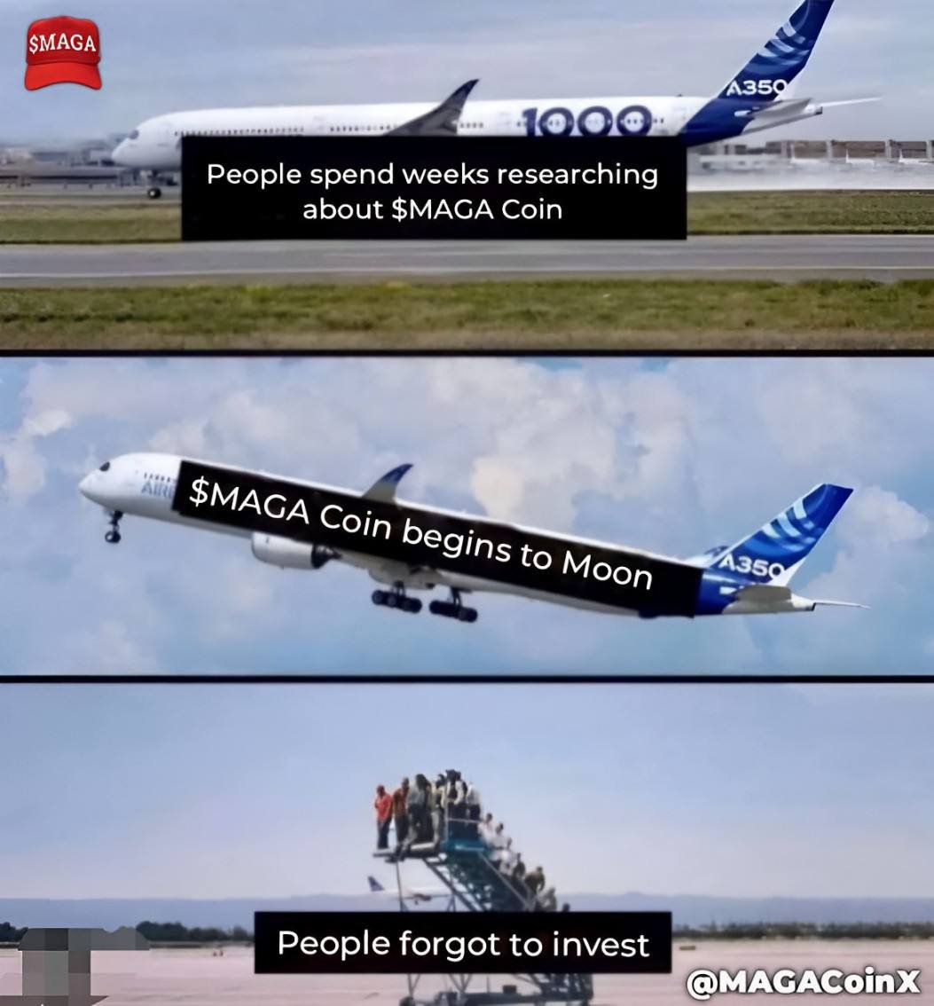 MAGACoinX's tweet photo. Don’t miss the flight— $MAGA Coin is already taking off! 🚀

Secure your seat before it’s too late. 💺 https://t.co/X6pz3iEs3M