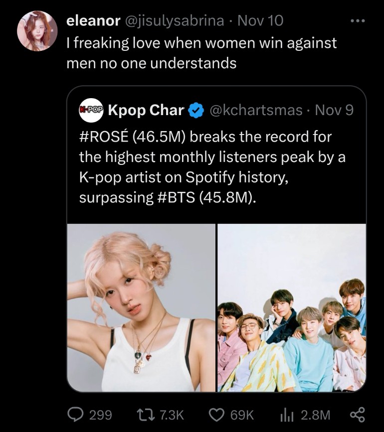 tae_cherriess's tweet photo. yet she is nothing without bruno lmao https://t.co/zijtWbtBRf
