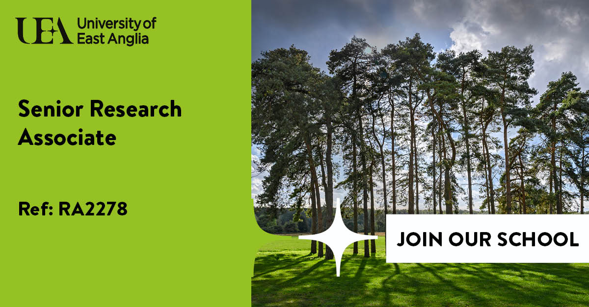 📢JOB ALERT - Please RT📢
Interested in the spatial and temporal drivers of soundscape dynamics? I'm looking for a post-doc to join my 'Valuing Nature's Soundscapes' project. Deadline: 10/01/25 #ecoacoustics #soundscapes

Details and how to apply: vacancies.uea.ac.uk/vacancies/1353…