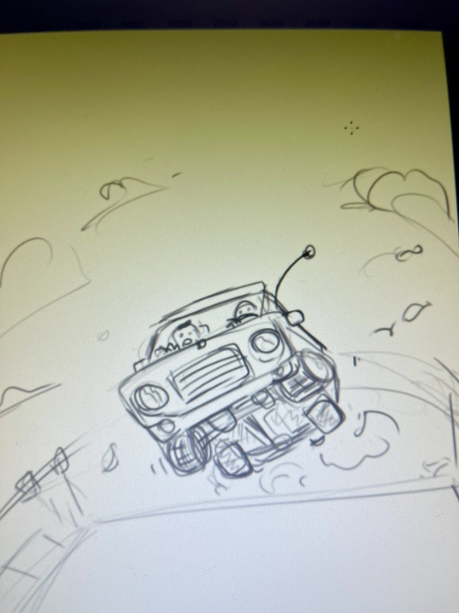 kwamatics's tweet photo. Today’s prompt is “pursuit” and tomorrow’s shall be “crash” https://t.co/Bt1EAv6RgQ