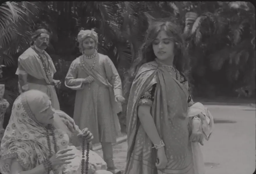 CodeAndConsole's tweet photo. "Behula" (1921), directed by Camille Legrand, is a #silent film rooted in #Bengali folklore, specifically the "Manasa Mangal" epic. The narrative centers on #Behula, portrayed by Patience Cooper, whose husband, Lakhindar, is condemned by the snake goddess Manasa to die from a serpent bite on their wedding night. Demonstrating unwavering devotion, Behula embarks on a perilous journey along the Ganges River to plead with the gods for her husband's resurrection.
The film is notable for its pioneering role in early Indian cinema and for featuring Patience Cooper, one of India's first Anglo-Indian actresses and a prominent figure of the silent era. Born in #Calcutta in 1905, Cooper began her career as a stage dancer before transitioning to film, where she became one of the era's earliest superstars.

"Behula" was produced by Madan Theatres Ltd., a leading film production company in India during the early 20th century. Camille Legrand, a cameraman for Pathé Frères, collaborated with J.F. Madan to create this film, among others, during his time in India.

For decades, "Behula" was considered lost until the original negatives were discovered in France. The Fondation Jérôme Seydoux-Pathé undertook a meticulous restoration, preserving this significant piece of #cinematic history. The restored version has been screened at various film festivals and events, offering contemporary audiences a glimpse into early 20th-century Indian filmmaking.

While specific scenes from the 1921 "Behula" are not readily available online, the film has been showcased at events such as the Film Preservation & Restoration Workshop India 2022. These screenings often feature live musical accompaniments to recreate the silent film experience authentically.
"Behula" stands as a testament to the rich storytelling traditions of India and the early endeavors of its film industry, highlighting the collaborative efforts between Indian producers and international filmmakers during the silent era.