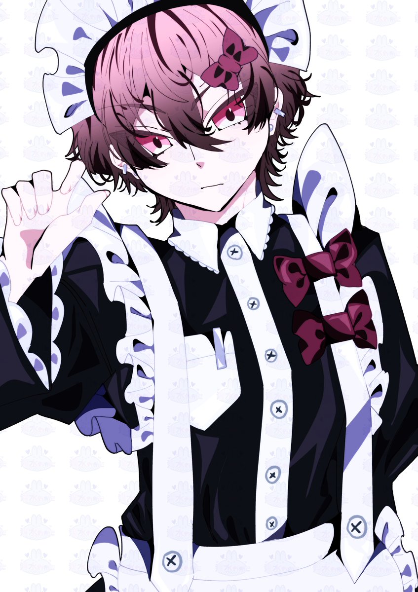 「メイド男子 」|清水わかこ shimizu wakakoのイラスト