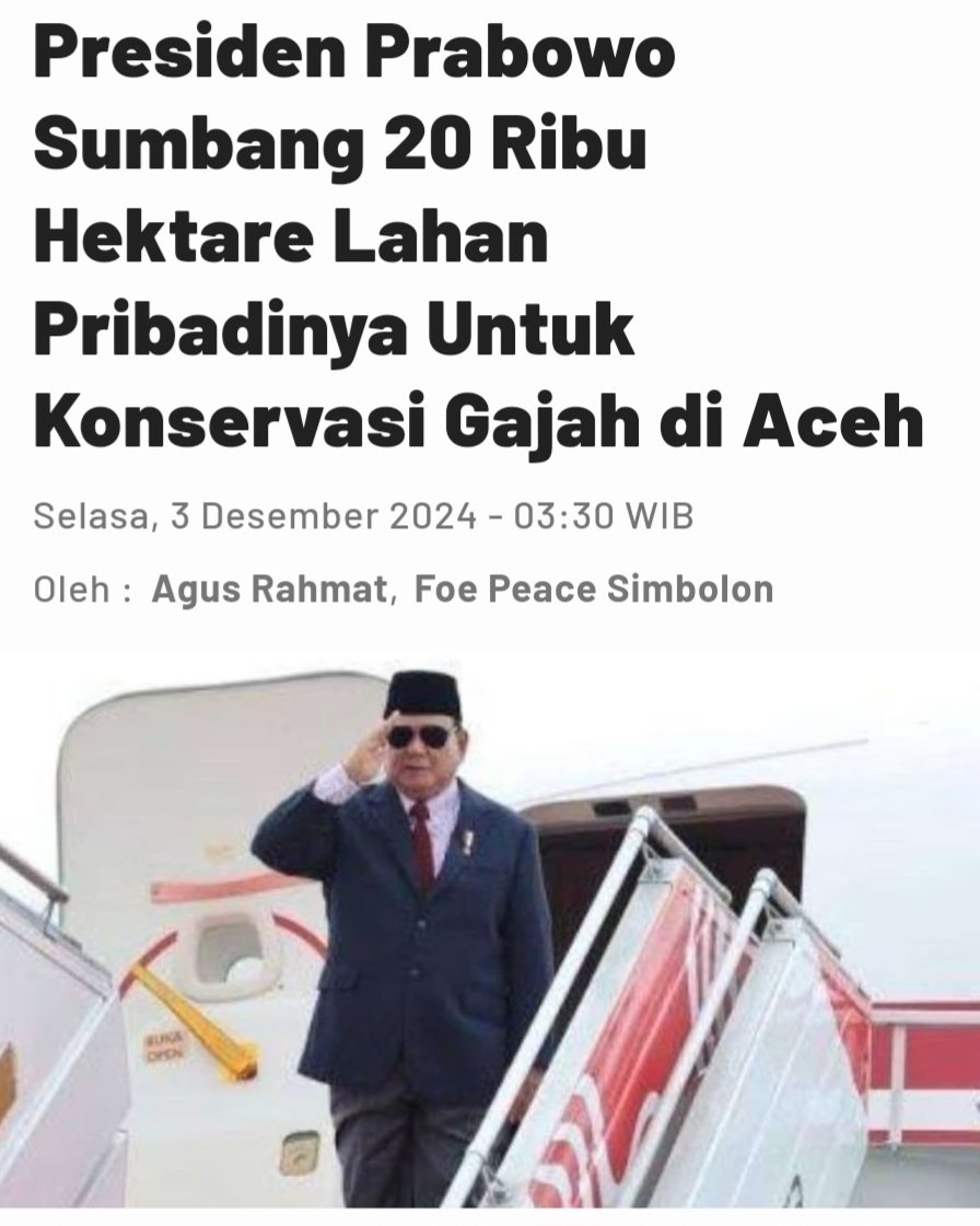 iwanfals's tweet photo. Hah, 20 ribu hektar, serius tuh, besar ya...🤔 https://t.co/2eYr4UqdTF