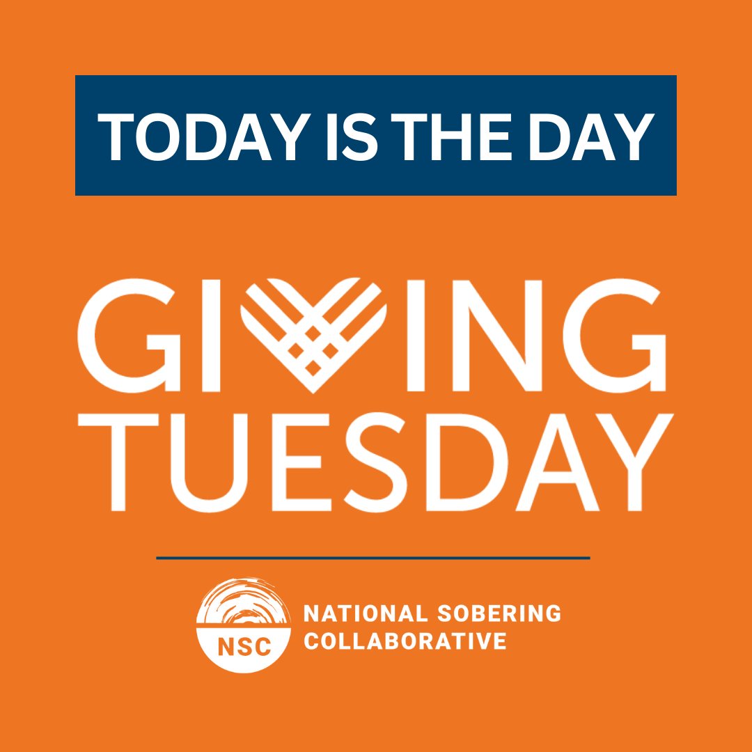 #GivingTuesday is here!

At #NSC, our donations aid us in supporting sobering care and ensuring that people from all walks of life have access to quality #SoberingCare. You have the power to make a lasting impact. 

Donate today at nationalsobering.org/donate