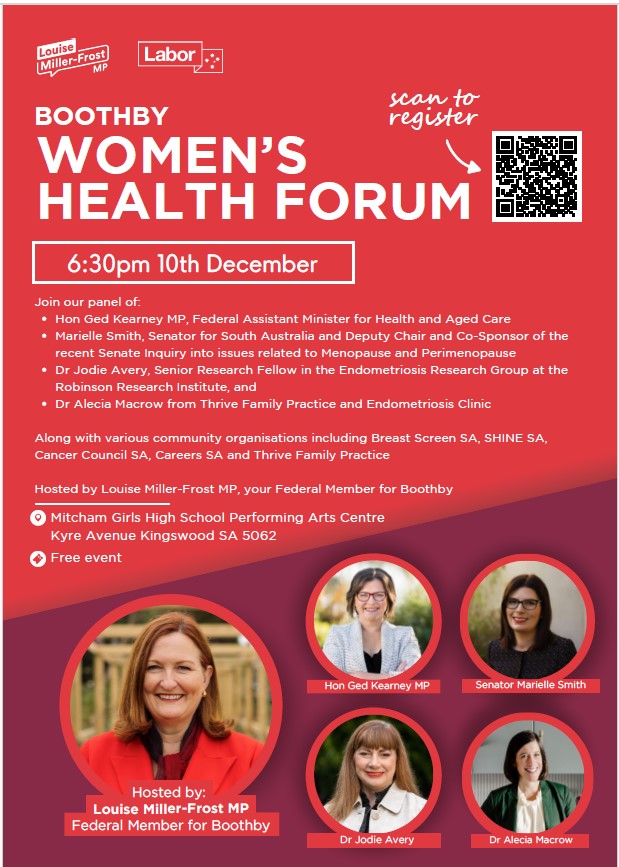 Dr Jodie Avery (@jodie_avery) on Twitter photo Come listen to me, Dr Alecia and some of the policy makers around Women's Health next week! <a href="/RobsInstitute/">Robinson Research Institute</a> #endometriosis #pcos Come listen to me, Dr Alecia and some of the policy makers around Women's Health next week! <a href="/RobsInstitute/">Robinson Research Institute</a> #endometriosis #pcos