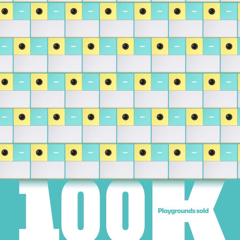 Last Q4, we underestimated ourselves—big time. Our first 5,000 @nexmotiongames Playgrounds sold out in less than two months. At the start of this year, we said if we crushed it, we’d sell 50,000.

Well, this past weekend, we crossed 100,000 units for 2024. We’re racing to restock