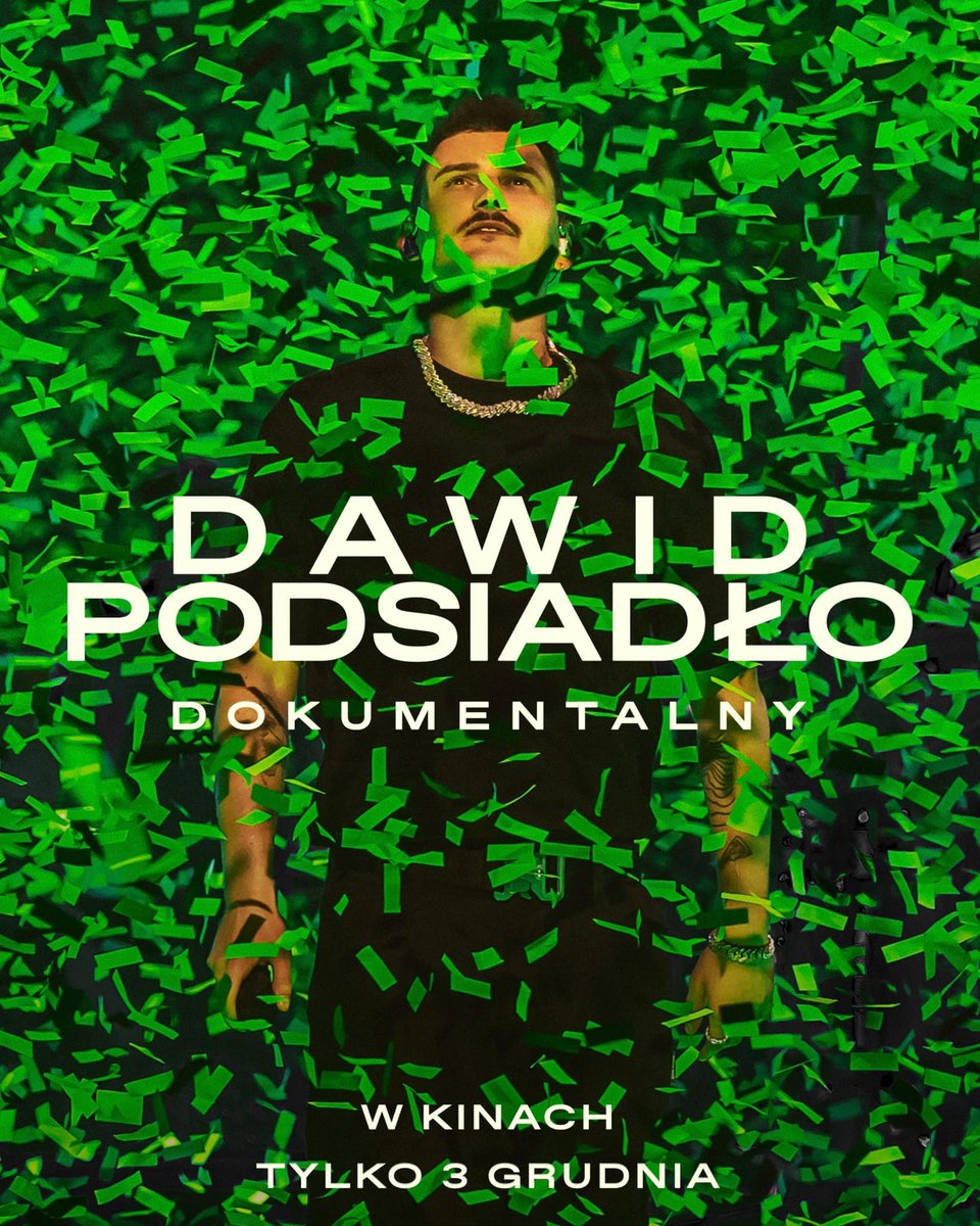 mam_pecha's tweet photo. 3th December? JAKI 3TH DECEMBER

💚 IT'S DAWID PODSIADŁO's DAY BABY 💚 https://t.co/FlSyINGtyV