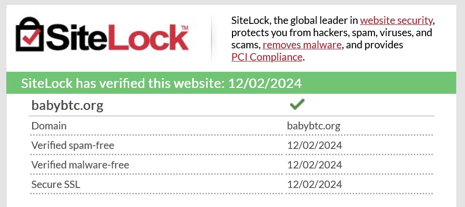Baby Bitcoin $BABYBTC tweet media