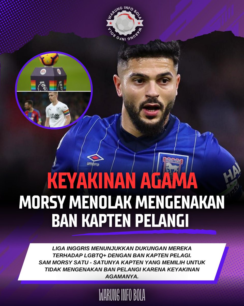 WarungInfoBola's tweet image. Premier League penuh dengan pelangi pekan ini
#SamMorsy #LigaInggris #PremierLeague