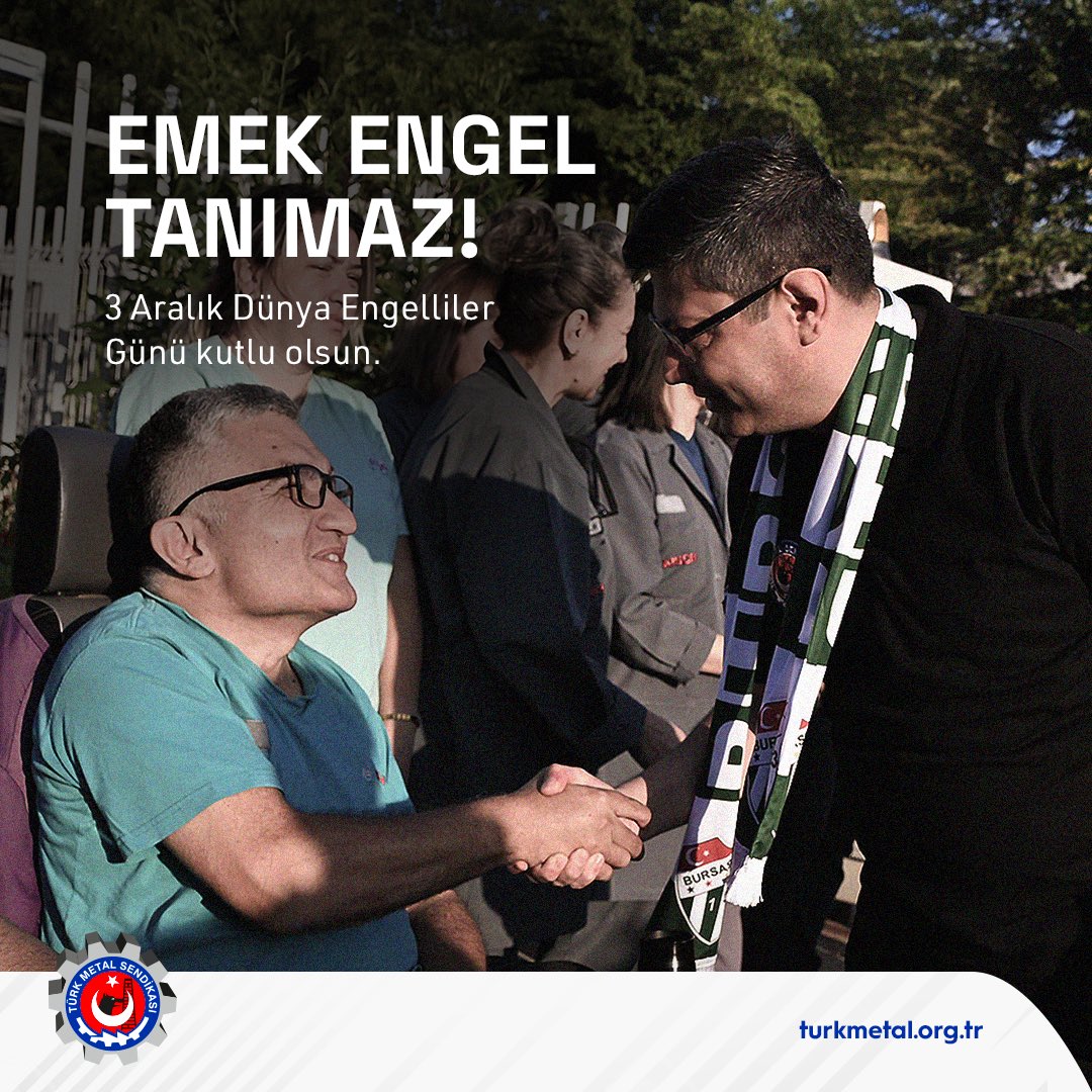 Farkındalık ve sevginin olduğu dünyada engel yoktur. Biz birlikte güçlüyüz. #3AralıkDünyaEngellilerGünü