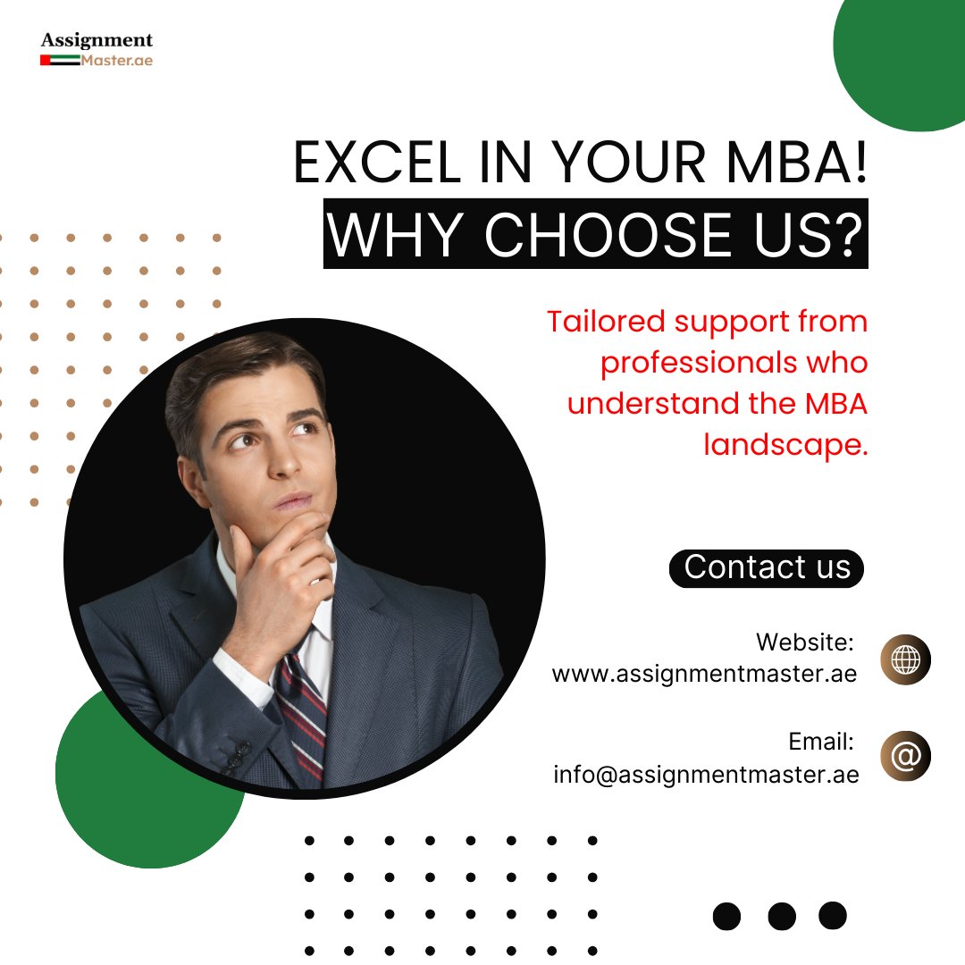 Assignments_ae's tweet image. Are your MBA assignments holding you back? Let @Assignments_ae be your partner in academic success! With tailored solutions, timely delivery, and a commitment to quality, we’re here to help you excel. Don’t let assignments overwhelm you, DM us now for expert support!