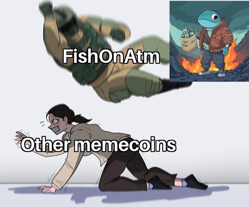 Defidazzle_'s tweet photo. Meme alert!

FishOnAtm is a memecoin project focused on deflation and community-driven scarcity.

Get ready to LOL!

Here's my entry for the meme contest.

@fishonatmsol 

Ca : BXapo8Fy3JUmeQFLzUPPi4pSuiAS8GiNKkADusabpump

$ATM #FishOnATM #Meme #LetsATM #Solana https://t.co/22hBeCbtOb
