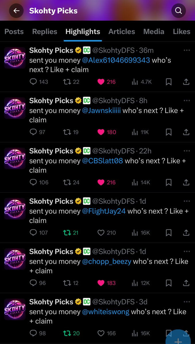 Skohty Picks tweet media