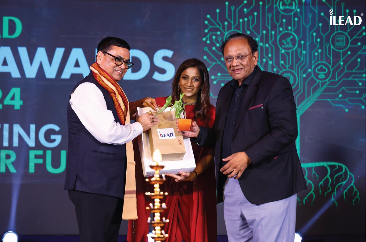 iLEADIndia's tweet photo. 🌿✨iLEAD Annual Awards 2024 ✨🌿 

Celebrating changemakers shaping a sustainable future, inspired by India’s 2030 vision! 💡 

Honoured to host Dr Rajesh Kumar, IPS &amp; trailblazing leaders. Here’s to sustainability &amp; innovation!
#Sustainability #Innovation #iLEAD  #AnnualAwards https://t.co/lj6cCbLv4l