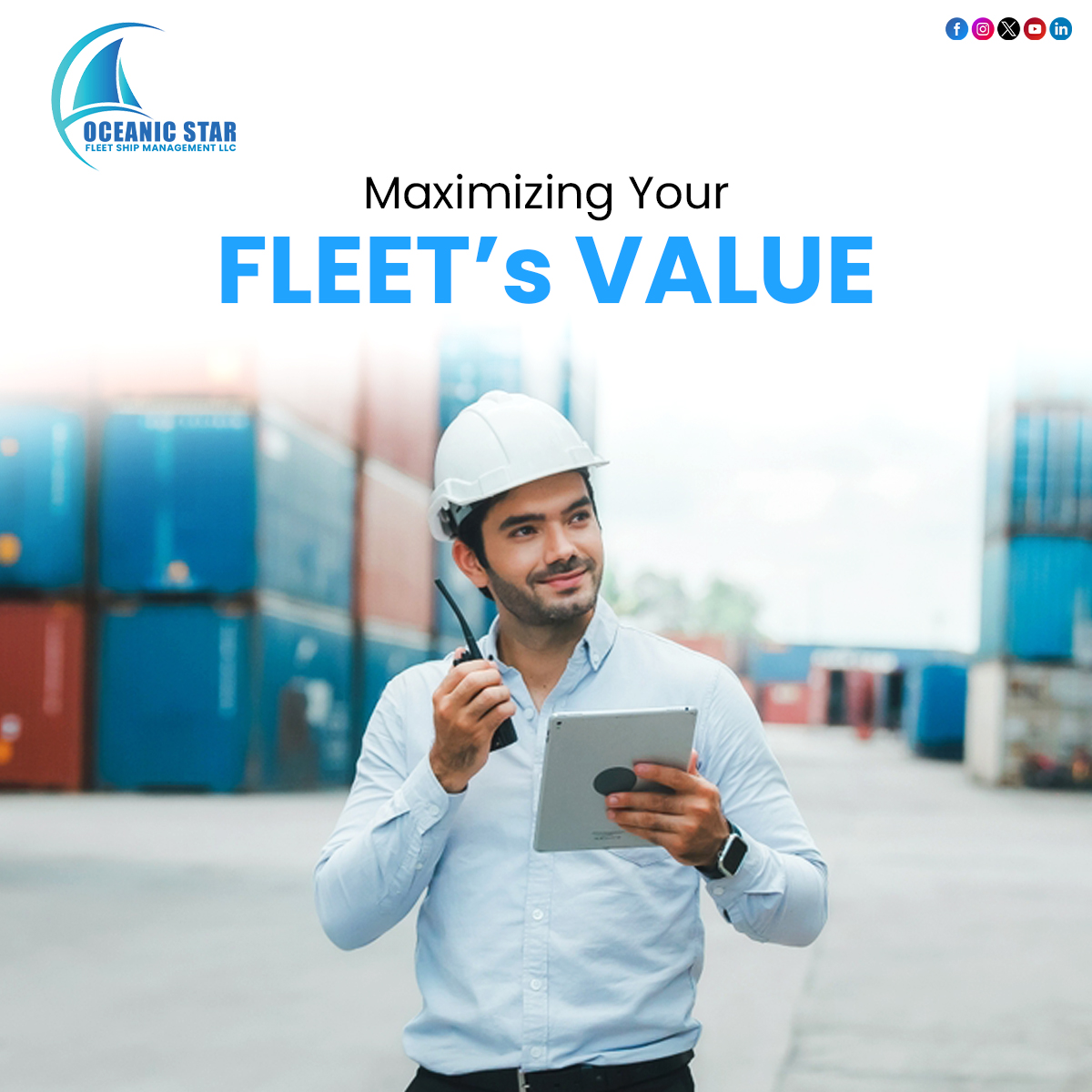 FleetOceanic's tweet photo. Optimize your maritime operations and enhance your fleet’s performance with Oceanic Star Fleet’s comprehensive management solutions. 
.
#oceanicstarfleet #fleetmanagement #maritimesolutions #vesselperformance #fleetoptimization #crewmanagement #maritimeindustry https://t.co/6SKTpVysmV