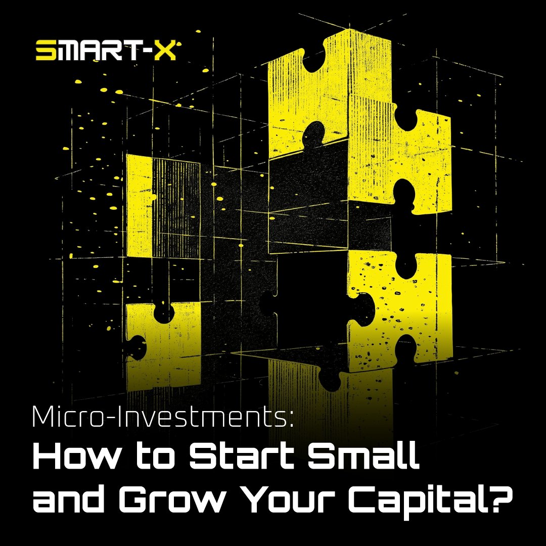 Smart_X_World's tweet photo. 💳 Micro-Investments: How to Start Small and Grow Your Capital❓
Investing no longer requires large sums. With the Smart-X platform, you can start with minimal investments and leverage blockchain technology to ensure your financial growth. https://t.co/atDsDOXjgg #Smartx https://t.co/lk6EAJQ1jY